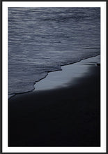 Load image into Gallery viewer, Close-up view of Limited Edition Beach Art Fine Art Prints entitled 'Blue Waves' 1/25, by an award winning photographer, emphasizing the intricate details of the artwork.