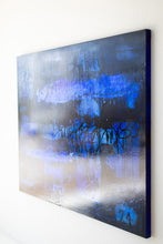 Load image into Gallery viewer, Leveling up Blue grafitti painting