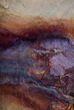 Load image into Gallery viewer, This framed photography piece named "Volcanic Rainbow" was part of a landscape series shot in Patagonia. This is a limited edition, hand-signed piece with a certificate of authenticity. Abundant sharing will go to the iiilibervive foundation that helps support local + faire trade designers and artisans.
E D I T I O N:
1/25