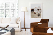 Load image into Gallery viewer, Texas Longhorn Wall Art-Celestial Celeste