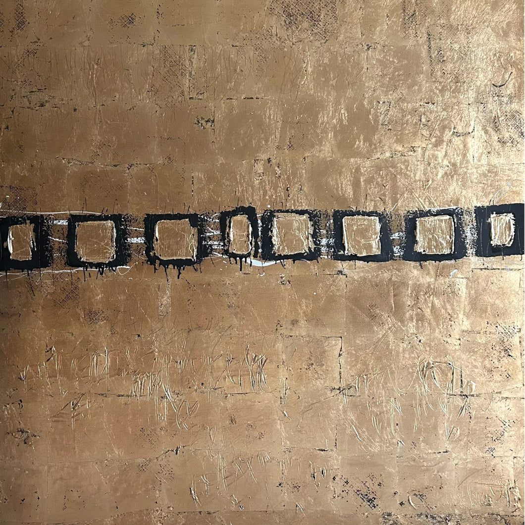 Royal Throne- Modern Gold Leaf