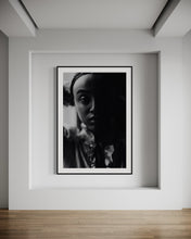 Load image into Gallery viewer, Transformative portrayal in Black White Photography Portraits-Inner Strength, inviting viewers to explore themes of personal growth and strength.
