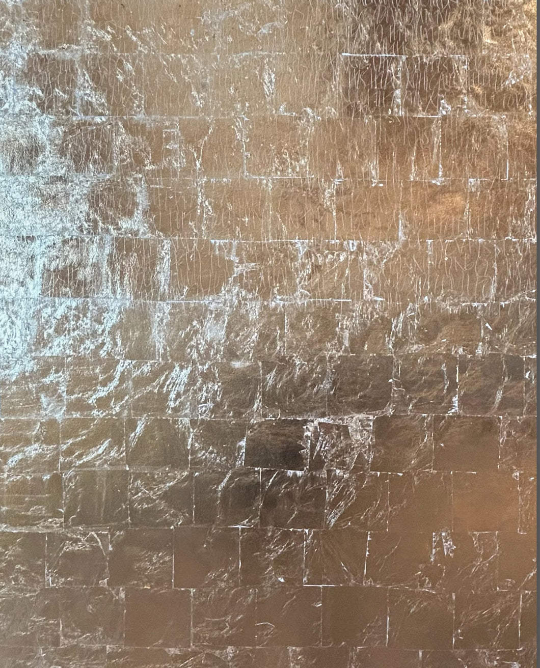 So much to say, gold leaf painting