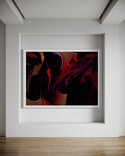 Load image into Gallery viewer, Close-up of Vibrant Abstract Art Print Mingle II by Addison Jones Studio, highlighting intricate details. Authentic, limited edition artwork.
