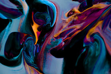 Load image into Gallery viewer, Contemporary Art-Mingle XI

&quot;Mingle XI&quot; is a vibrant, colorful piece of abstract art. It combines painting, photography, and graphic design all in this one piece of artwork. This is a limited edition, hand-signed piece with a certificate of authenticity.

E D I T I O N:
1/25
