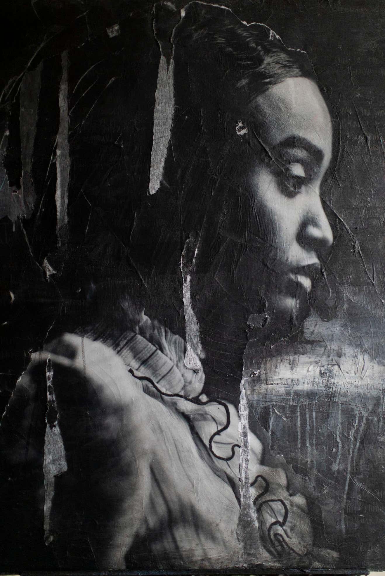 Mixed Media Street Art - Era, You There? – Addison Jones Studios