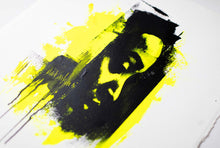 Load image into Gallery viewer, Neon Pop Art-Drip in Yellow
